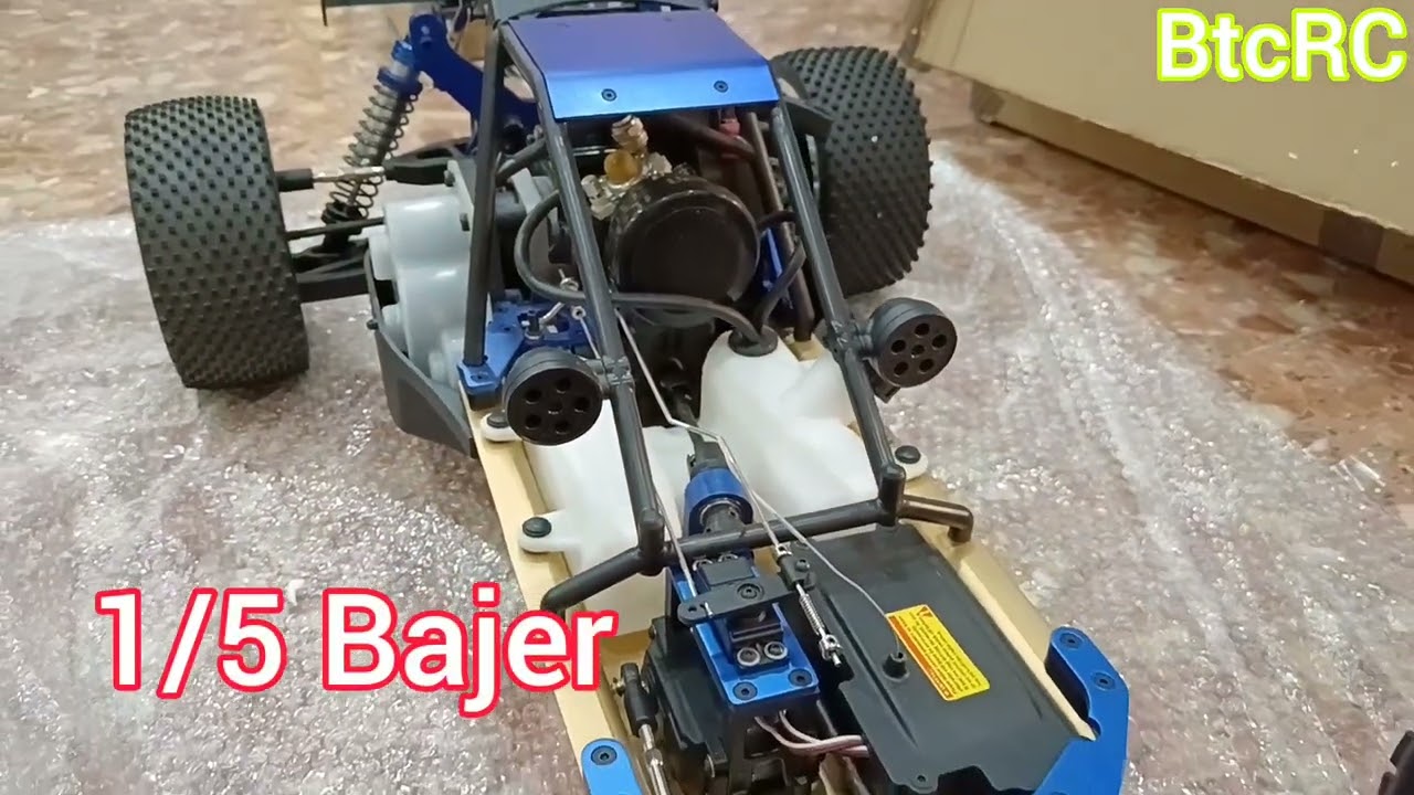 HSP Bajer 1/5 30c.c. 4wd - YouTube