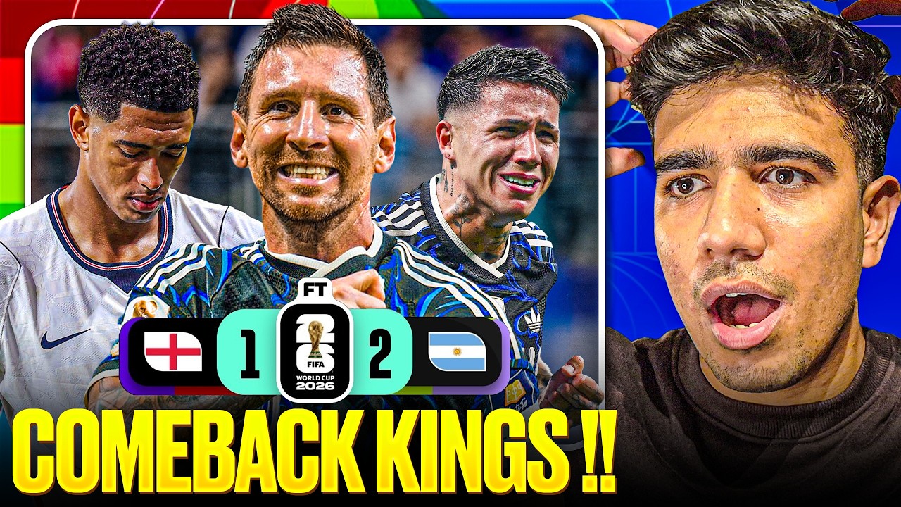 Messi Humble England in Semifinals | Tuchel Disaster Class !!