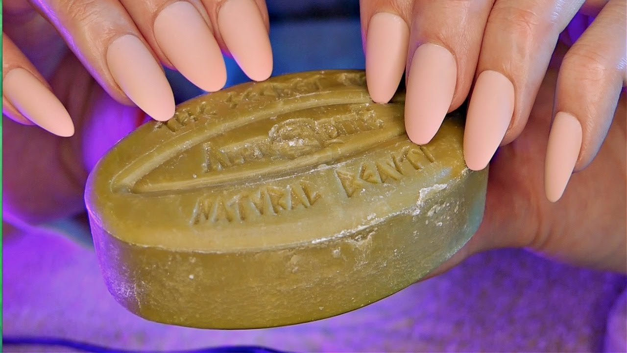 ASMR Aggressive Soap Scratching & Tapping | No Talking