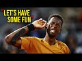 When Gael Monfils is IN THE MOOD...