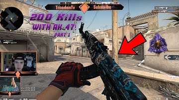 200 Kills with AK! |(Part One) CS:GO Operation Shattered Web Challenge