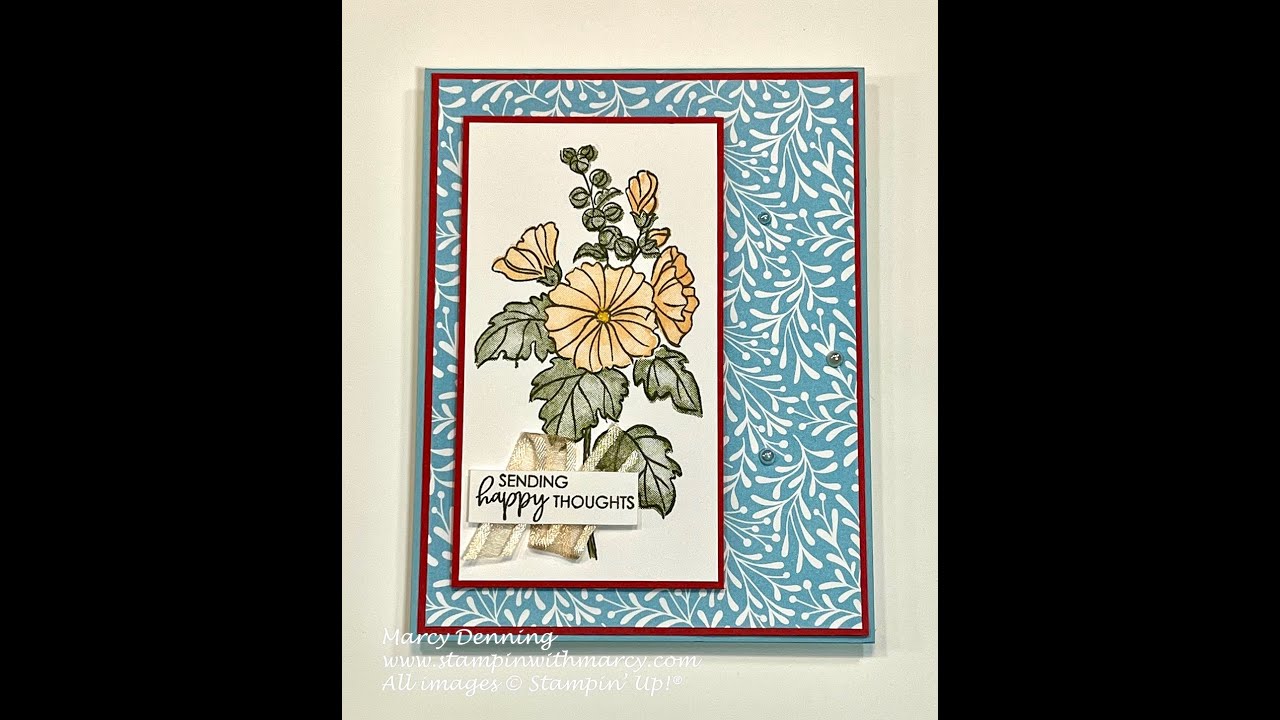 Beautifully Happy Stamp Set - Happy Thoughts Card - SAB Sneak Peek