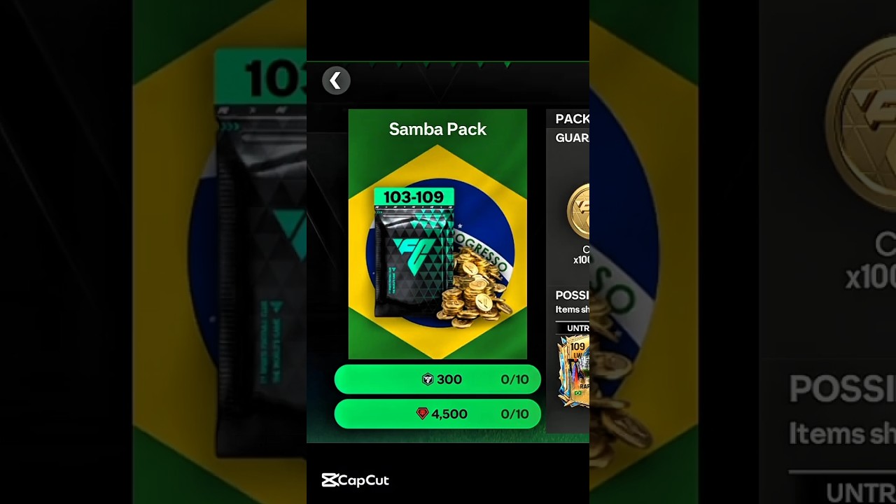 Samba Pack!!🤯🔥 