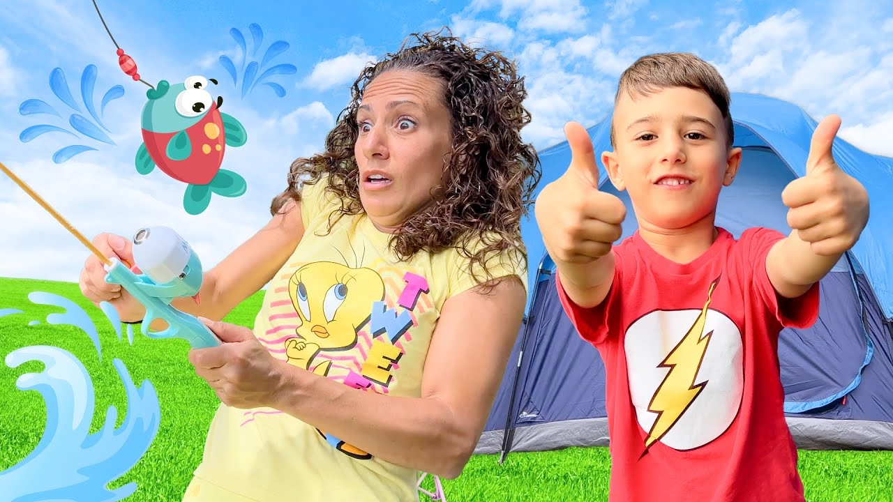 DeeDee and Matteo Get Ready for Their Camping Adventure - YouTube