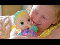 Baby Alive Soft ‘n Cute Doll, Blonde Hair