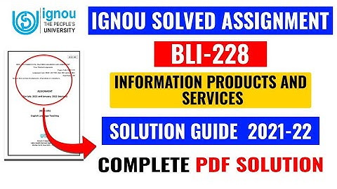 BLIE 228 Solved Assignment 2021-22 | BLIE 228 Solved Assignment 2021-22 In English | blie 228 IGNOU