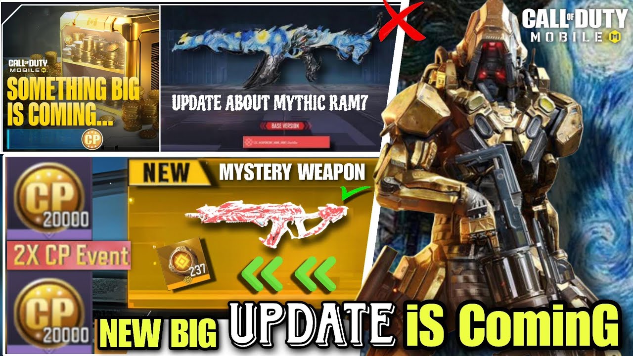 An Other Codm BiG Update is Coming | New Sliding Movement | 2X CP ...