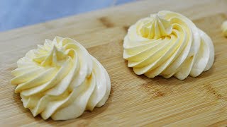 French Buttercream | دستور پروفشنال خامه فرانسوی (فرنچ باترکریم) برای کیک، کاپ کیک و ماکارون