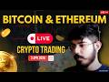 Crypto &amp; Gold LIVE Trading Hindi |  Bitcoin, Gold &amp; Forex Live Analysis | 2 April