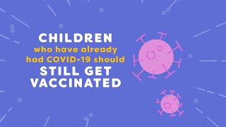 Children Who Have Had COVID-19 Should Get Vaccinated