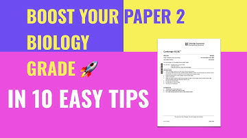 Effective 👌 Tips to Boost 🚀 Your IGCSE Biology Paper 2 Grade