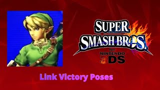 Link - Super Smash Bros For 3Ds Victory Poses