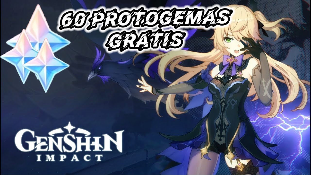 Nuevo codigo de 60 protogemas para la 4.0 de Genshin impact