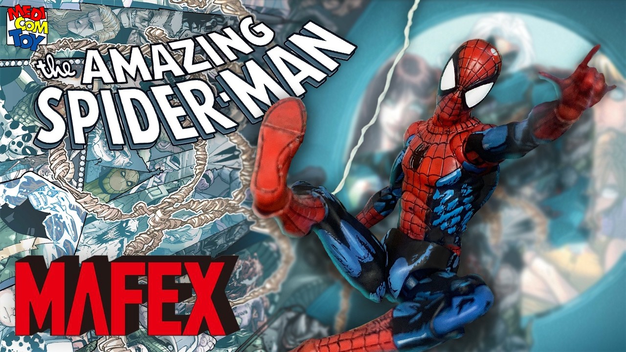 Человек Паук от Mafex в Комиксной Расцветке ОБЗОР