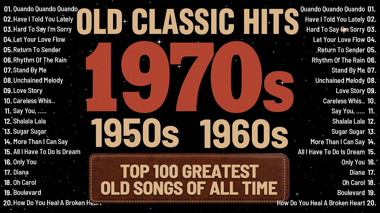 Neil Sedaka,The Platters, Paul Anka, Roy Orbison, Elivs, Engelbert - Oldies But Goodies 50s 60s 70s