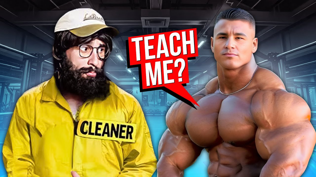 Cleaner HUMILIATES Cocky Gym Bro Instantly 😳 Anatoly GYM PRANK