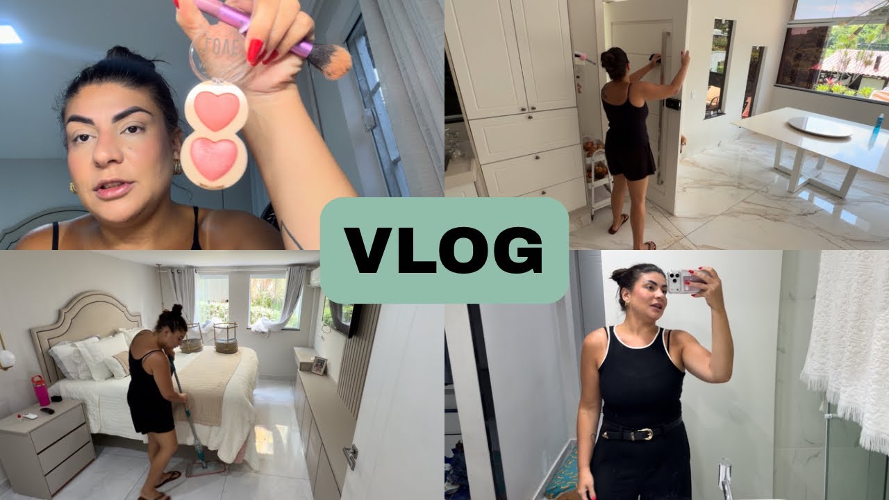 ARRUME-SE COMIGO PARA SAIR 🥰 | LIMPEZA BOA NA CASA | LEVEI ELA E A NOTÍCIA NÃO FOI MUITO BOA 😢