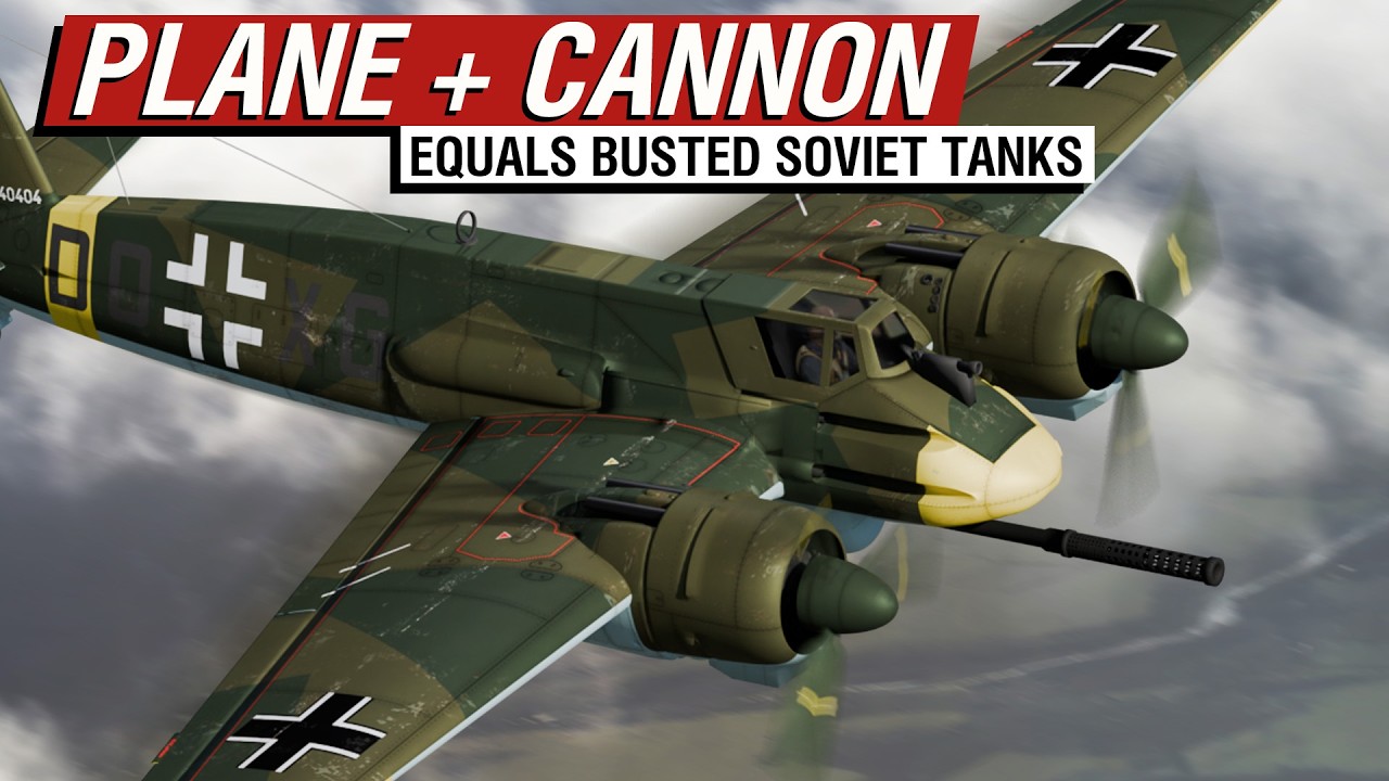 Germany's Flying Anti-Tank Gun | Henschel Hs 129