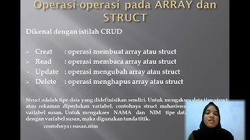 Tugas Pertemuan 9- Penggunaan Array dan Struct