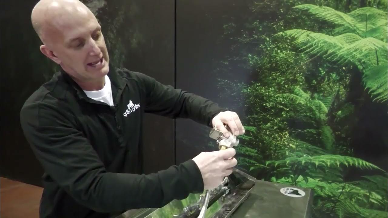Grilla Primate Natural Gas Conversion Installation Tutorial YouTube