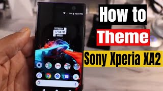 How to theme the Sony Xperia XA2 screenshot 4