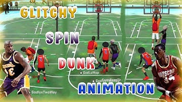 NBA 2K20 - HOW TO DO GLITCHY CHEESY SPIN DUNK/LAYUP