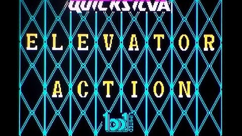 Elevator Action on ZX Spectrum