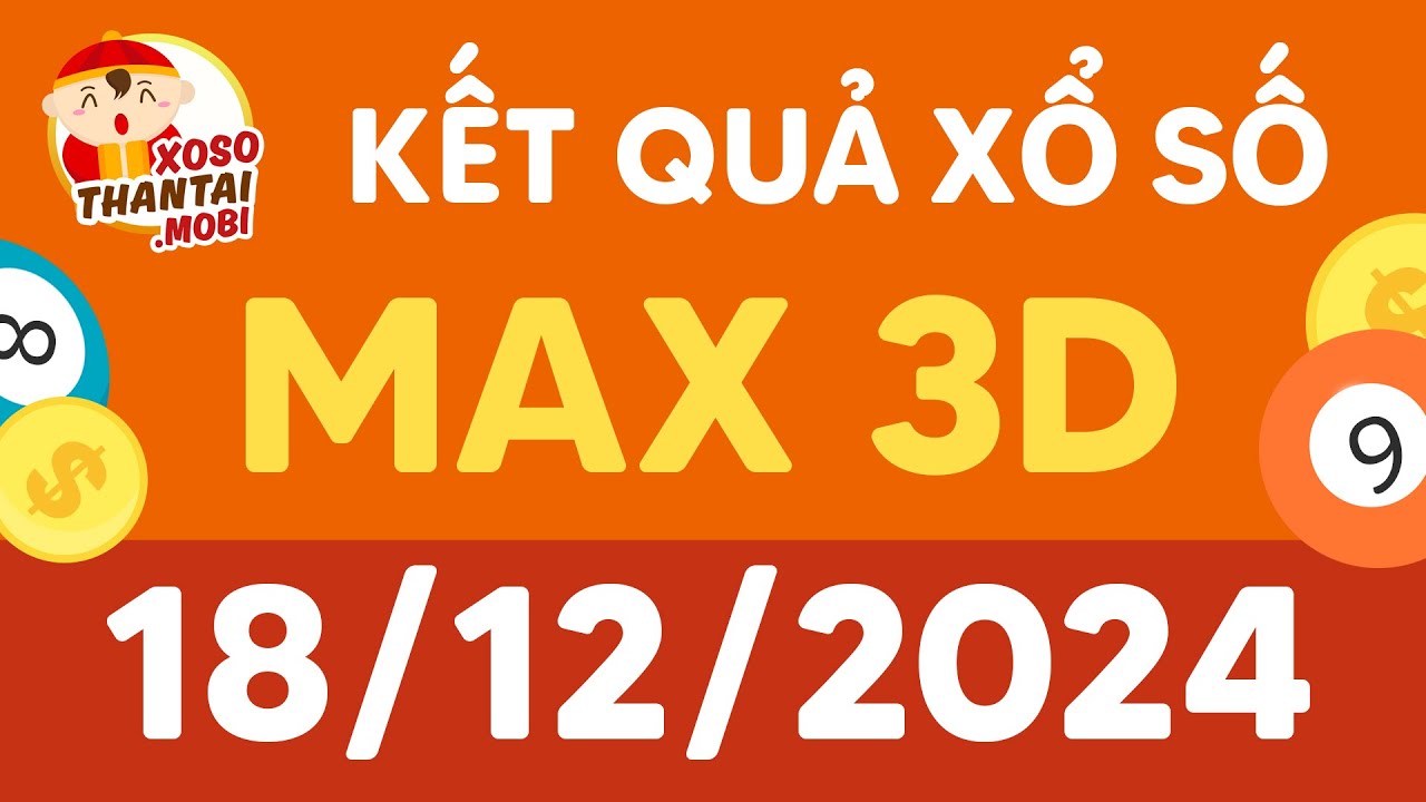 vulkan vegas casino free play XS max 3D - Kết quả xổ số max 3d hôm nay - KQ Vietlott 3d max - Ngày 18/12/2024