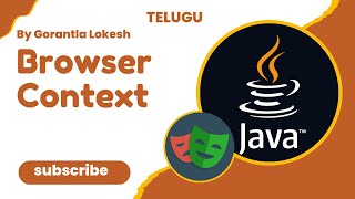 Part 2: Browser Context in Playwright | #telugu #playwright #java