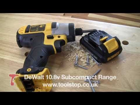 DeWalt's New 10.8v Subcompact Range YouTube
