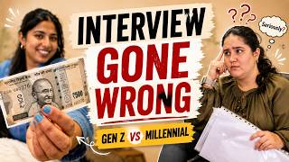 Interview gone wrong | Gen Z vs Millennial | Rolls Mania