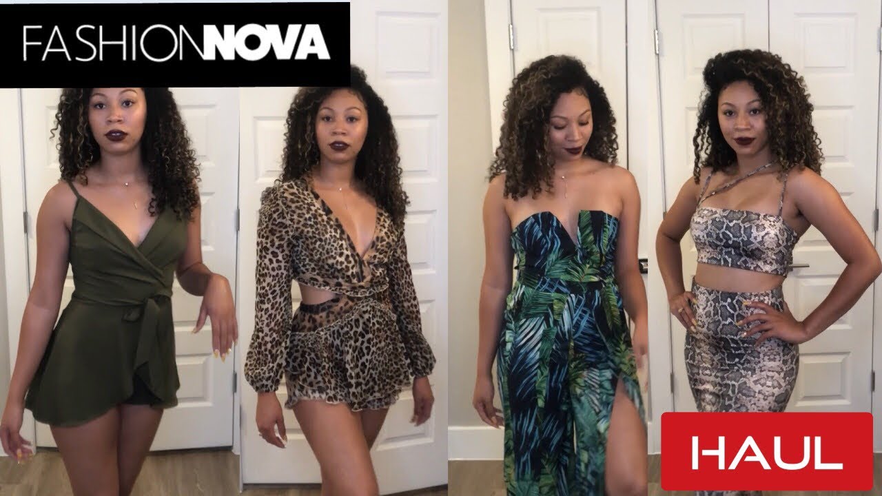 Fashion Nova Haul Rompers And Jumpsuits 2019 By Curlyhair Kayla