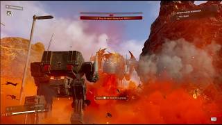 yapping while testing the breakthrough mech