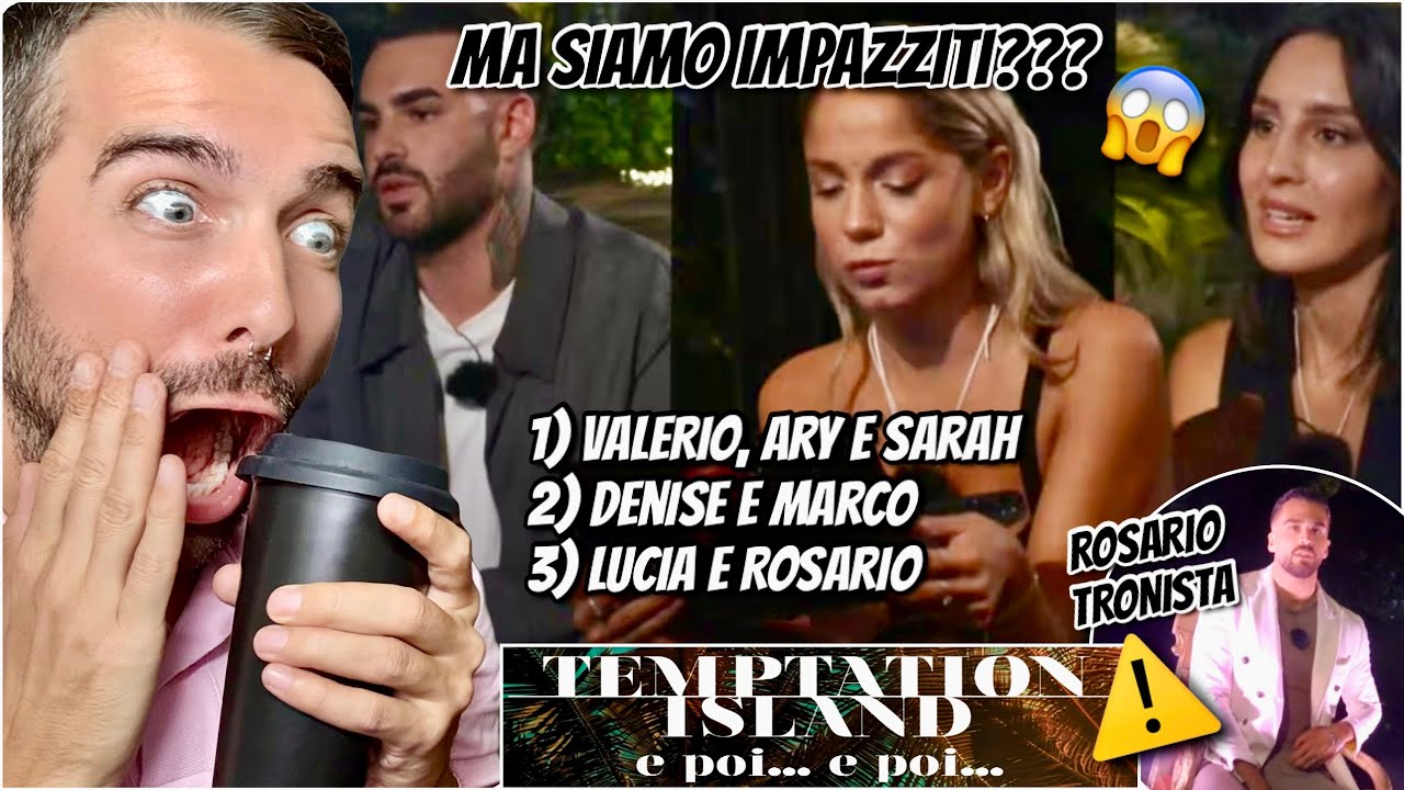 TEMPTATION ISLAND E POI.. E POI.. REACTION PRIMA PUNTATA: NON PUÒ ESSER SUCCESSO DAVVERO! 😱