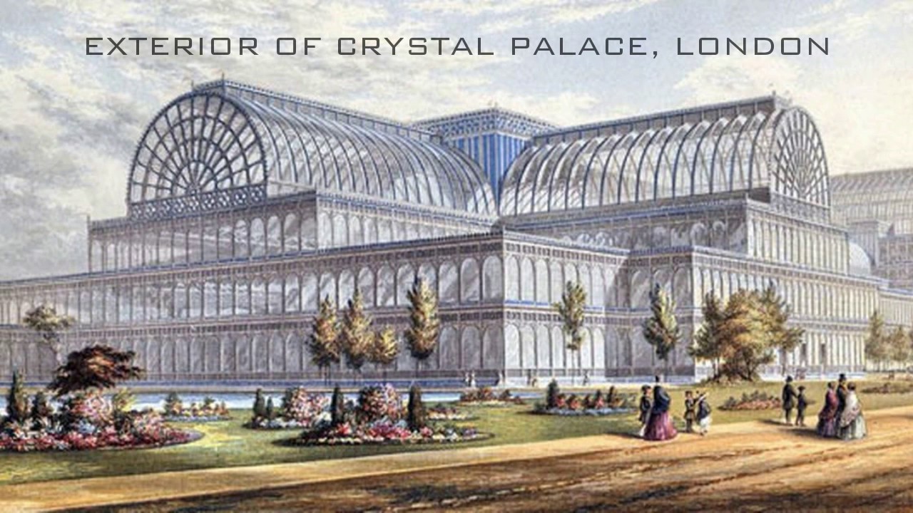 Interior Of Pompidou Center Paris Crystal Palace London
