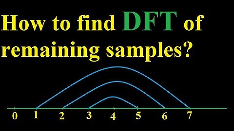 How to find DFT of remaining samples? (Example 1)
