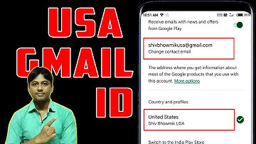 How to Create USA Gmail Account 2024 | US Ka Gmail Account Kaise Banaye 2024 | USA Gmail Id
