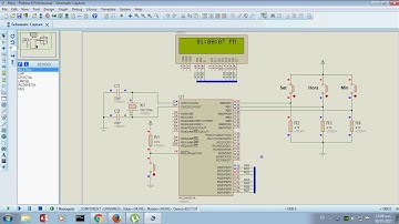 Reloj digital de 12 horas con PIC16F877A y LCD 16x2