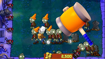 Plants VS Zombies - Whack a Zombie. PVZ bonus level