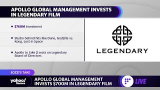 Apollo Global Management invests $760 million in Legendary Entertainment