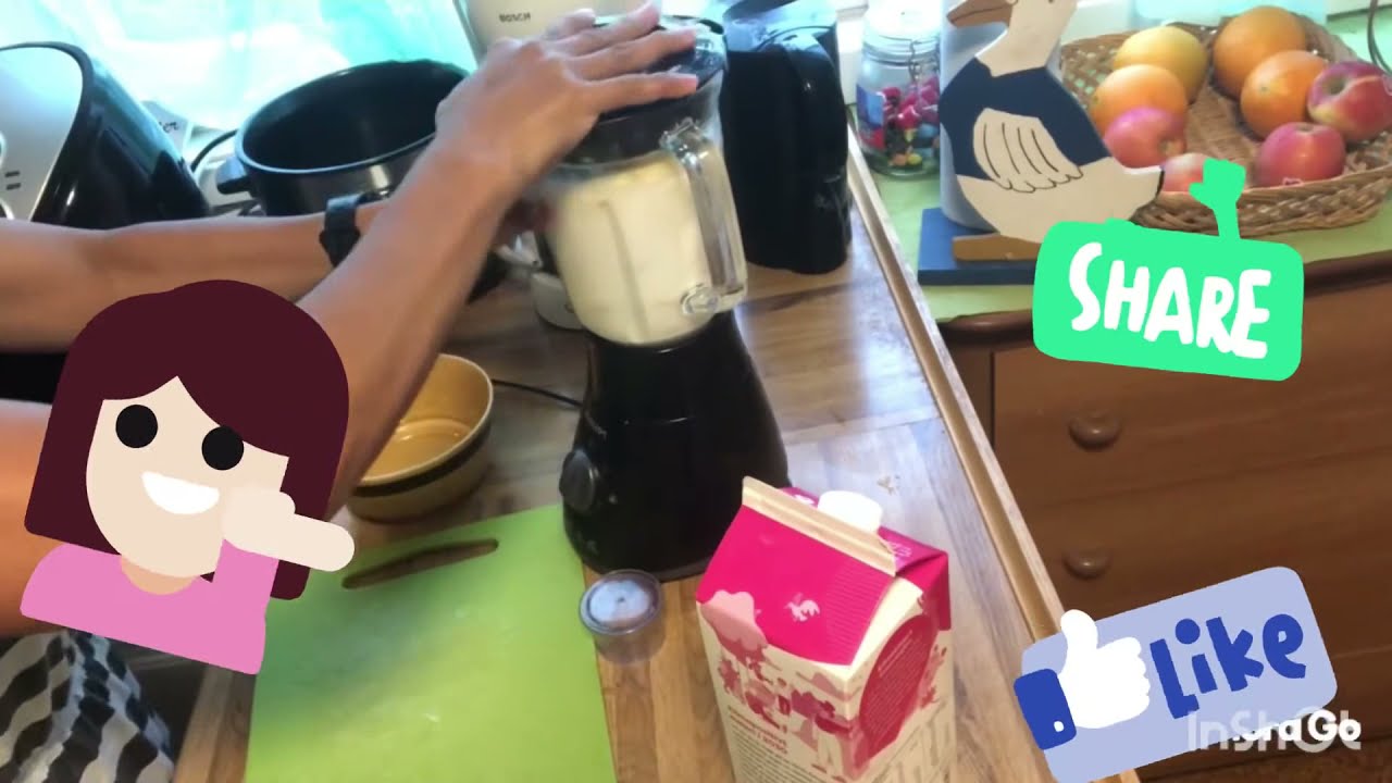 Banana Apple shake - YouTube