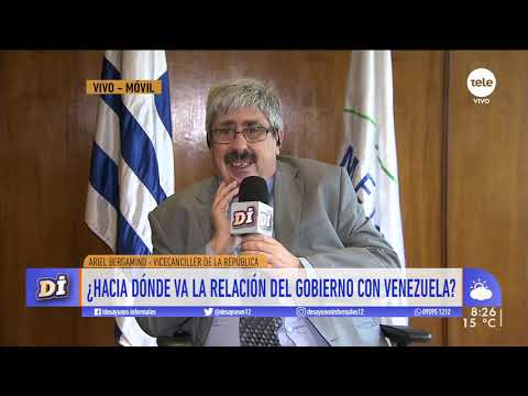 Ariel Bergamino afirmó que con Venezuela "el objetivo no se ha logrado"