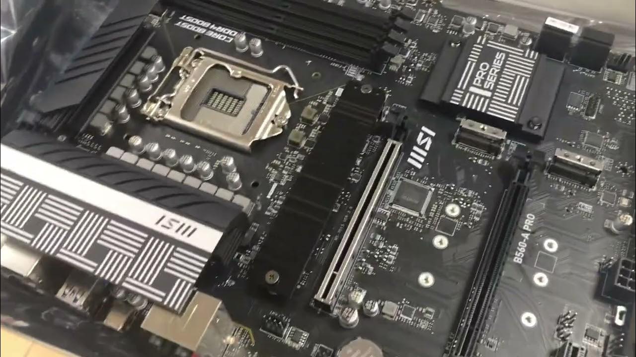 Материнка msi - YouTube