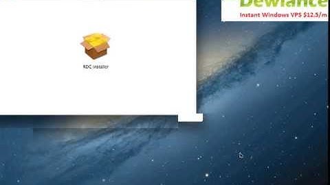 How to Install RDC or RDP Client on MAC OS