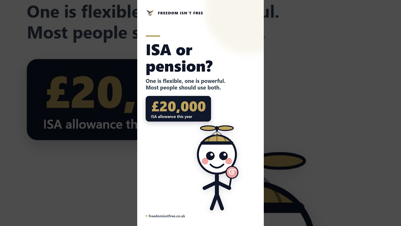 Freddie Freedom on ISA vs pension