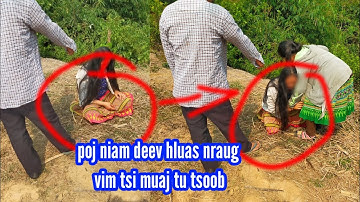 Poj niam deev hluas nraug vim tu txiv noj tshuaj ntaus dhaus lawm khoom tsi sawv tsoob tsi tau lawm