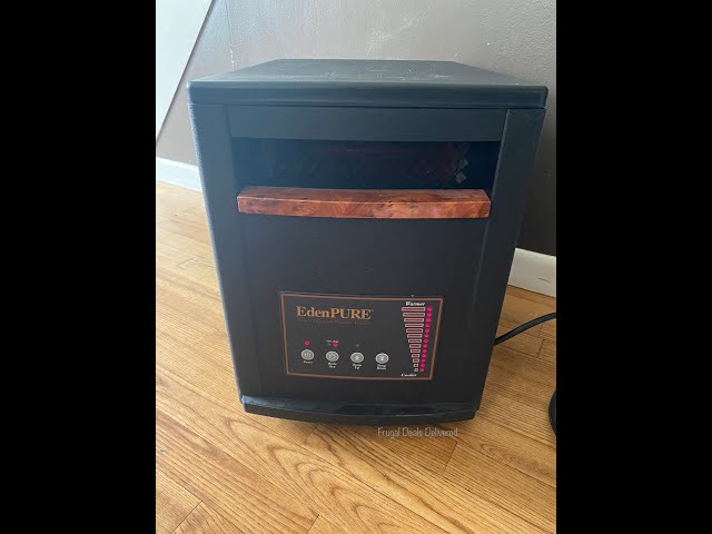 Product Review of Pure Eden Infrared copper indoor heater! #productreview  #heater #winterseason - YouTube