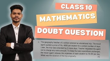Problems on Quadratic Equations Doubt Question | ICSE Board 2025 | CCC Ashish Kumar |