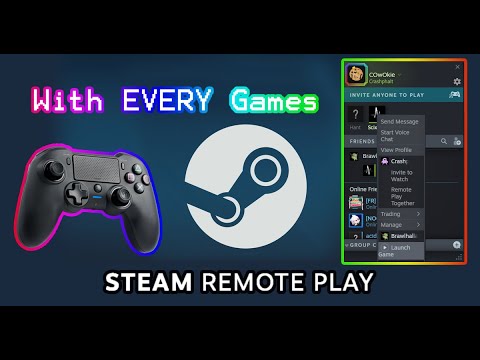 Steam remote play
