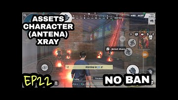 ( NO BAN ) NEW UPDATE ASSETS  CHARACTER ( ANTENA&AURA ) XRAY / Rules Of Survival / EP22